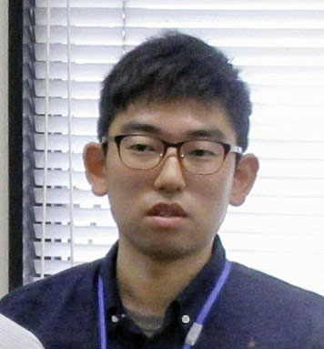 YASUZAWA Yosuke Enrolled in January 2019 \Ordinary research place is in AIST Tsukuba